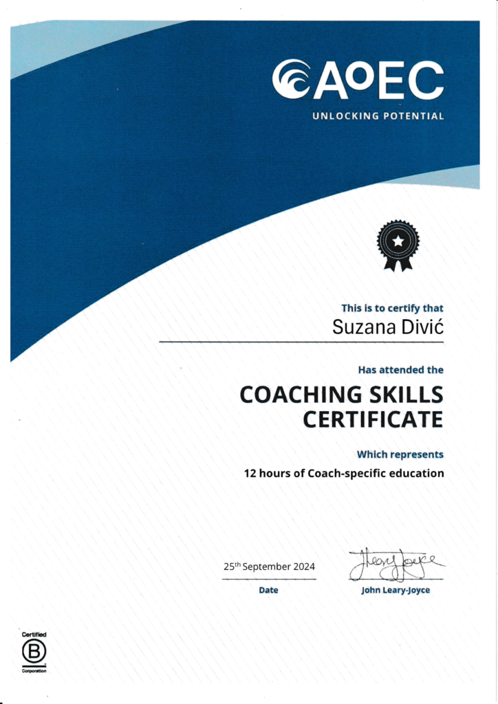 Coaching Skills Certificate