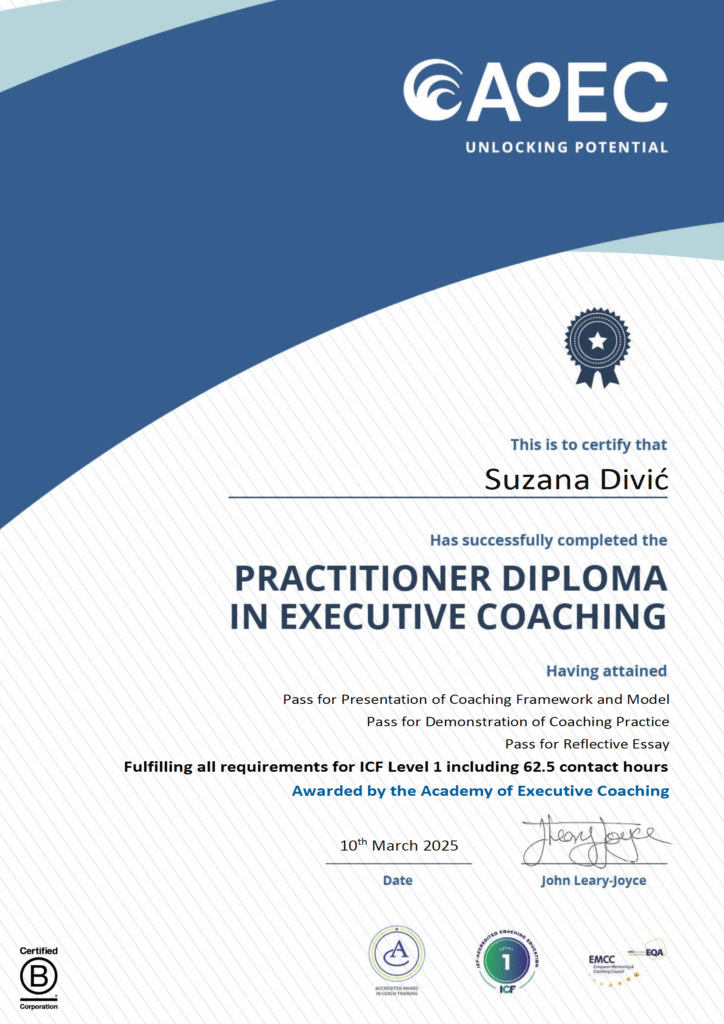 Executive Coaching Practitioner Diploma